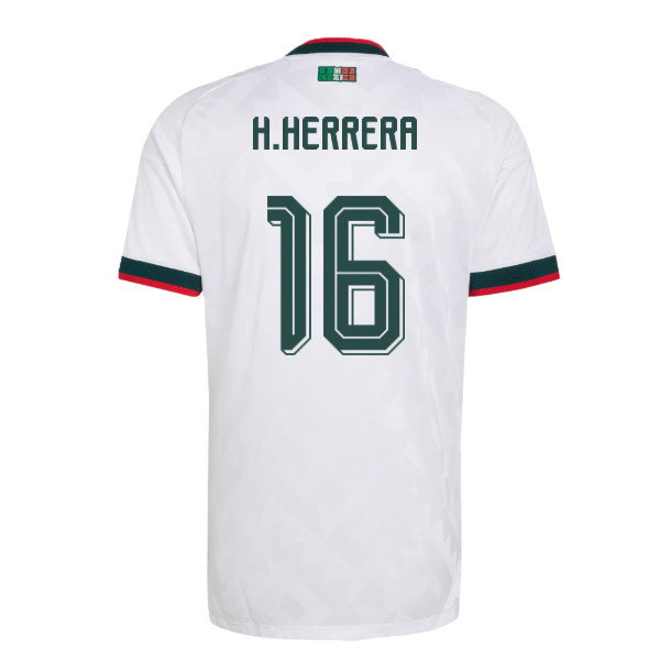 2026-2027 Mexico Authentic Away Shirt (H.Herrera 16)-SoccerKits Hub | Buy Soccer Jerseys Online